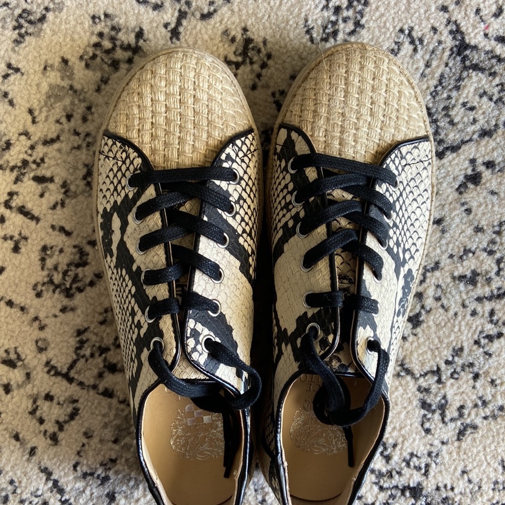 Vince Camuto Platform Sneakers Shoes Size 8